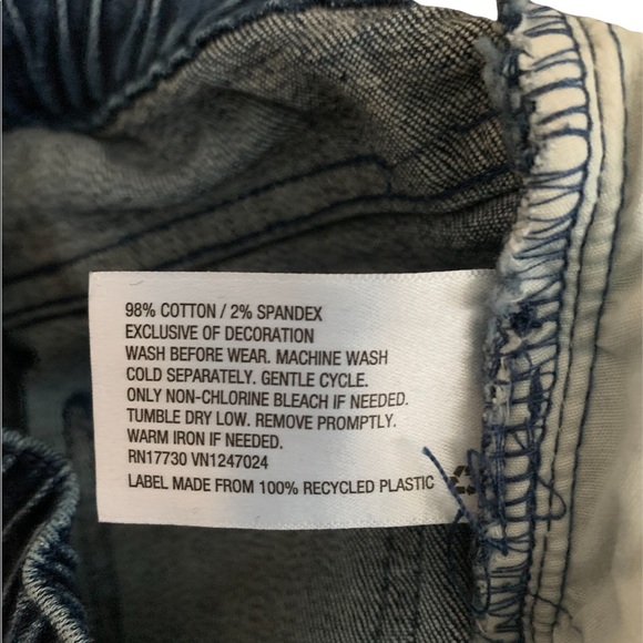 Toddler Art Class Skinny Moto Jeans w/ Drawstring, 2T - Picture 8 of 9